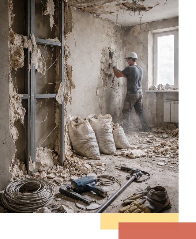 Профессиональный демонтаж зданий и конструкций в Нововоронеже