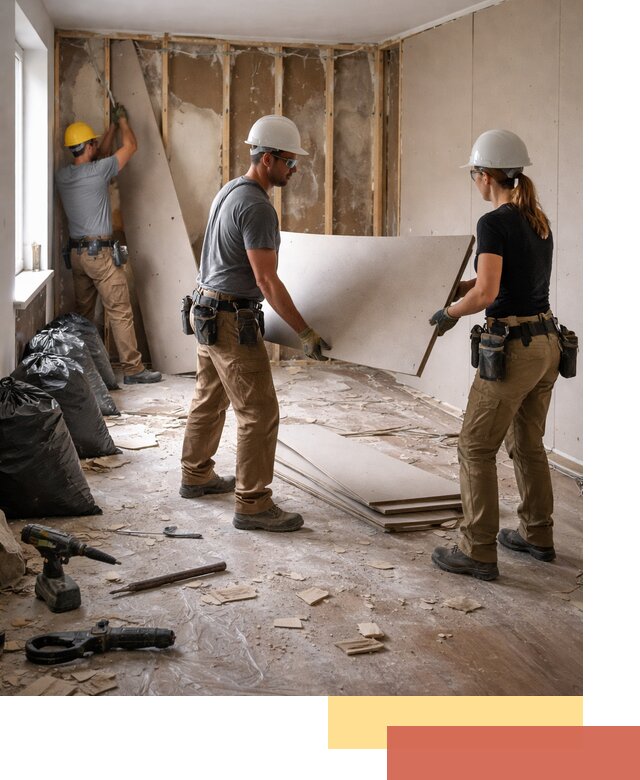 Демонтаж стеновых панелей в Нововоронеже быстро и аккуратно