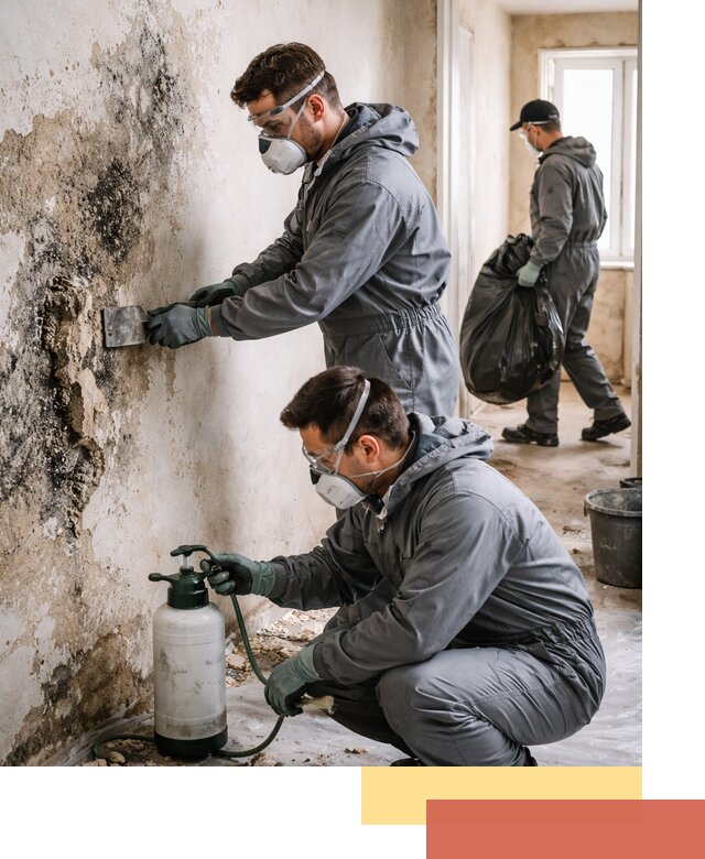 Удаление плесени со стен профессионально в Нововоронеже