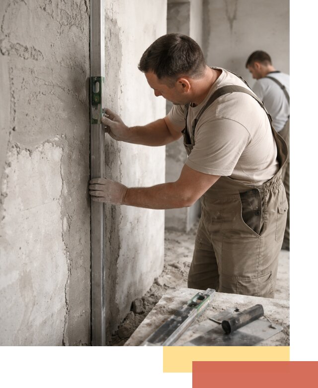 Установка штукатурных маяков в Нововоронеже с гарантией качества