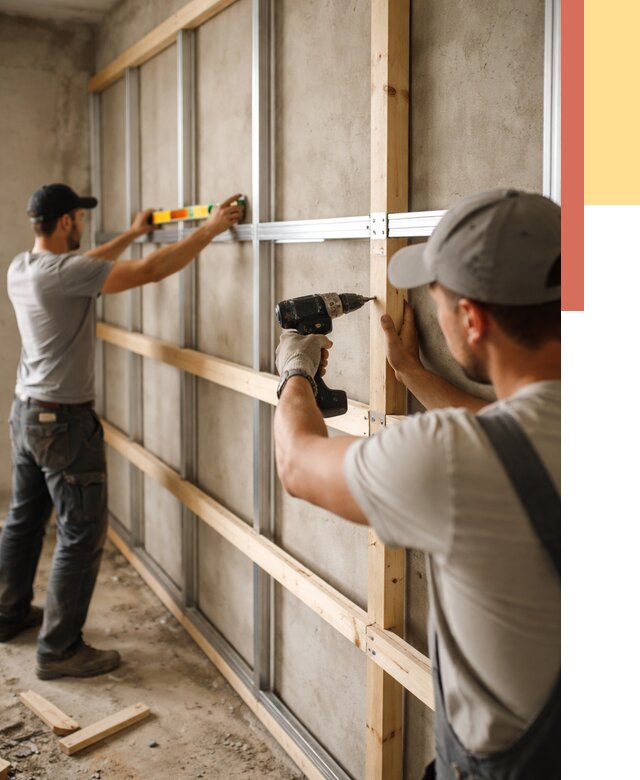 Устройство обрешетки под панели в Нововоронеже от 2125 руб. — монтаж под ключ | ОТДЕЛОЧНИК-Нвв