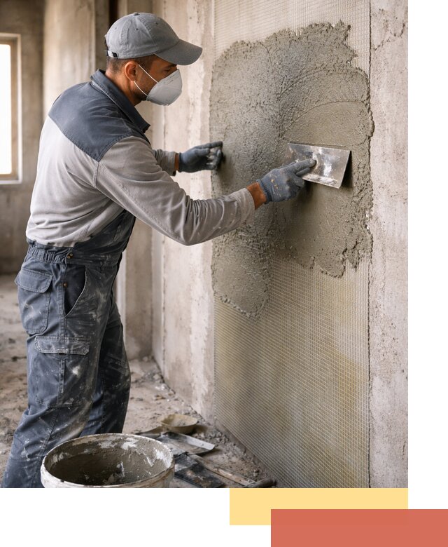 Штукатурка стен по сетке в Нововоронеже под ключ качественно и быстро