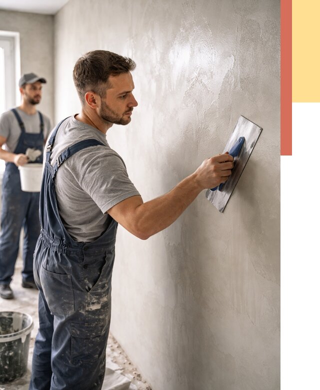 Глянцевание штукатурки стен в Нововоронеже от 7590 руб. — услуги и затирка | ОТДЕЛОЧНИК-Нвв