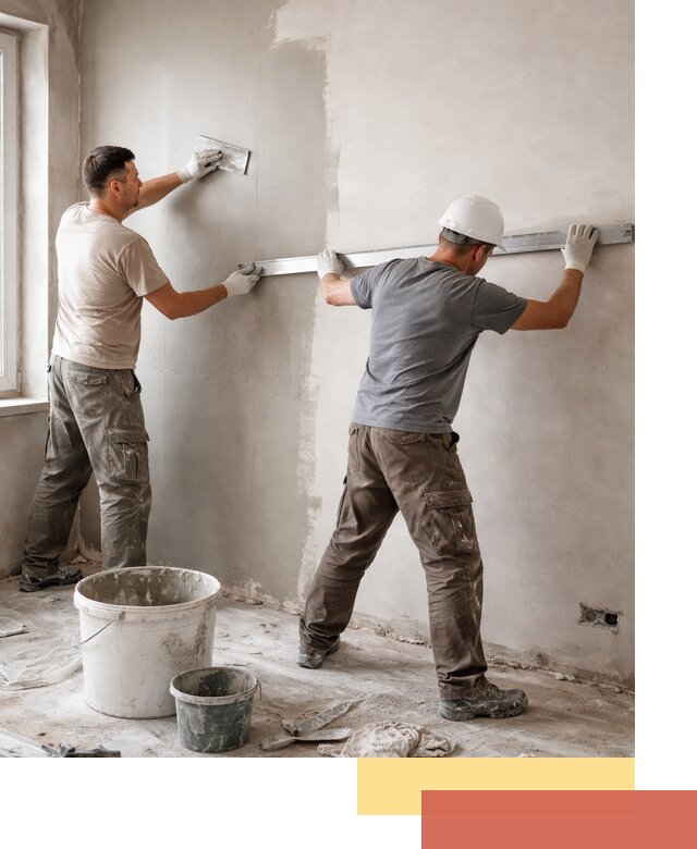 Штукатурка стен под покраску в Нововоронеже качественно и быстро