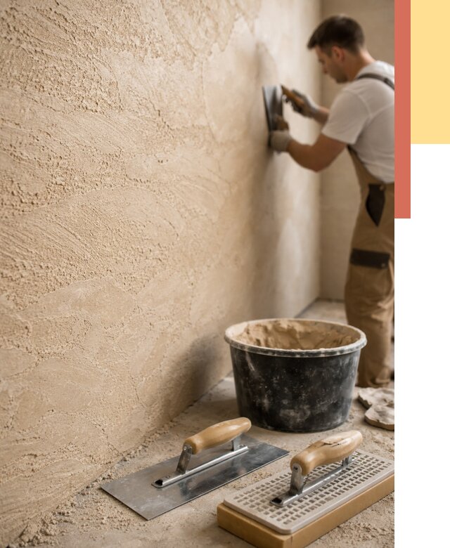 Декоративная штукатурка травертин в Нововоронеже от 1822 руб/м2 — качественно и недорого | ОТДЕЛОЧНИК-Нвв