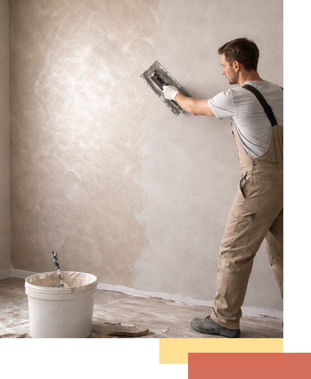 Декоративная штукатурка «Мокрый шелк» под ключ в Нововоронеже