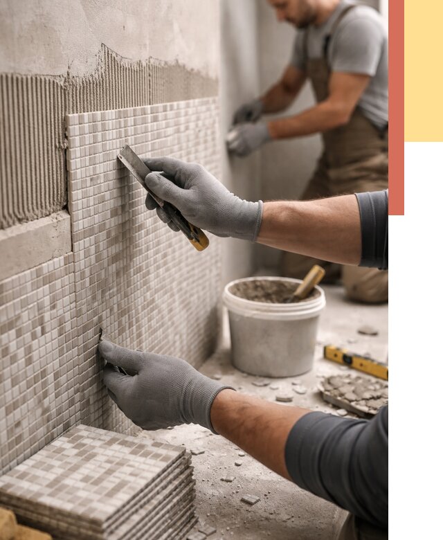 Облицовка стен мозаикой в Нововоронеже от 3238 руб/м2 — укладка мозаики на стены | ОТДЕЛОЧНИК-Нвв