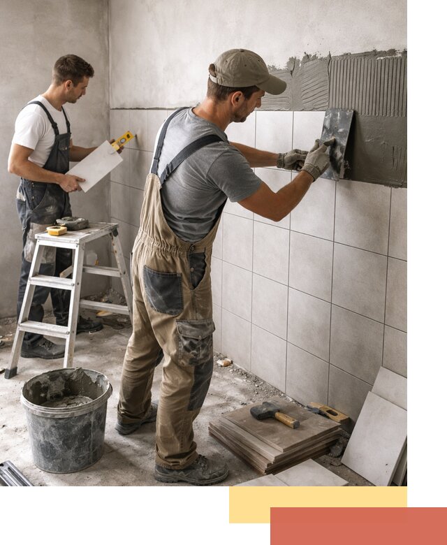 Укладка плитки на стены в Нововоронеже профессионально и надежно