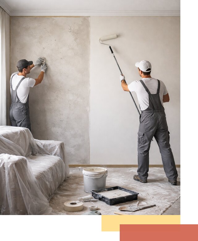 Покраска стен антивандальной краской в Нововоронеже