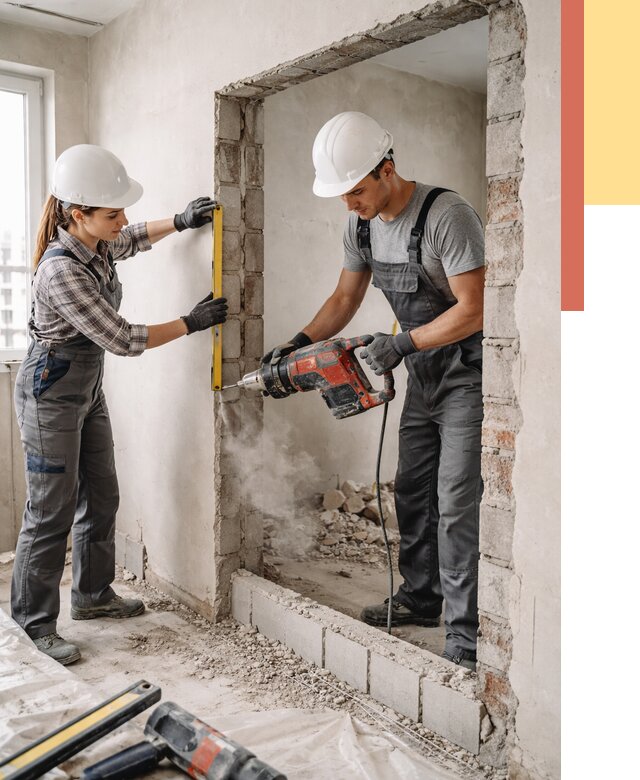 Создание проемов в стенах в Нововоронеже от 6578 руб. — алмазная резка и расширение | ОТДЕЛОЧНИК-Нвв