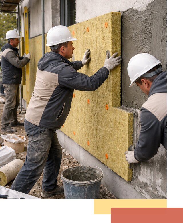 Утепление стен минватой в Нововоронеже — тепло и звукоизоляция