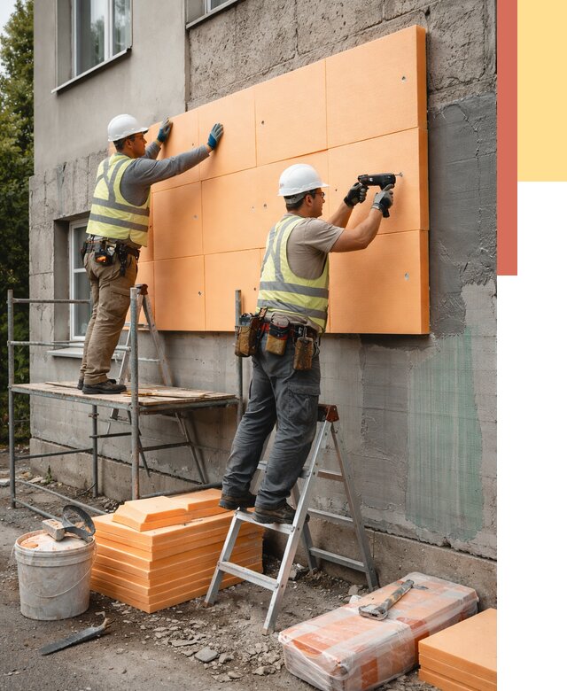 Утепление стен пеноплексом в Нововоронеже от 1872 руб./м2 — быстро и недорого | ОТДЕЛОЧНИК-Нвв