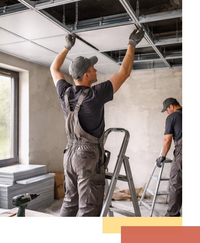 Монтаж кассетного потолка в Нововоронеже качественно и быстро