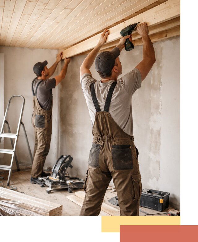 Монтаж потолка из вагонки в Нововоронеже профессионально и аккуратно