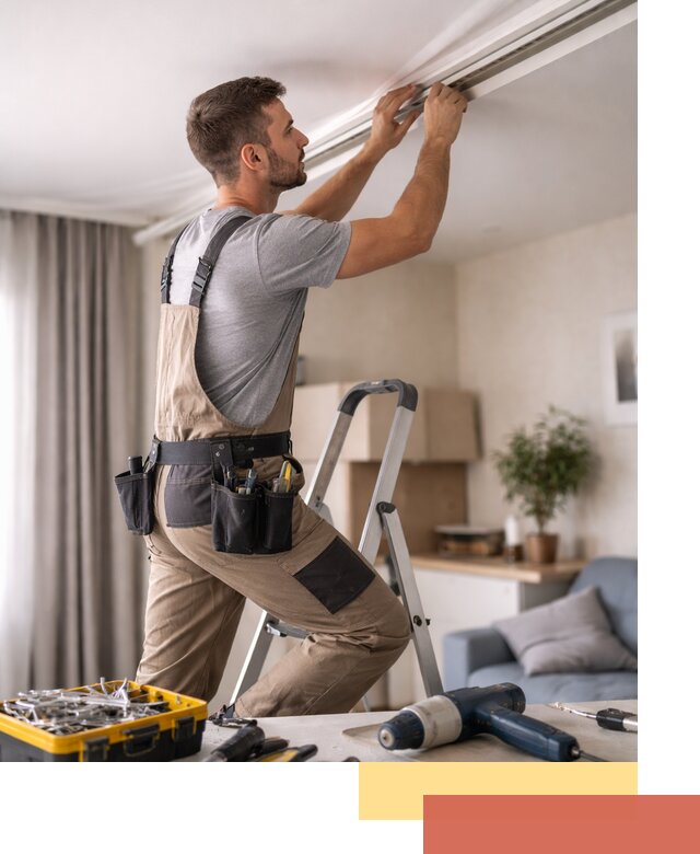 Ремонт натяжных потолков в Нововоронеже — качественно и оперативно