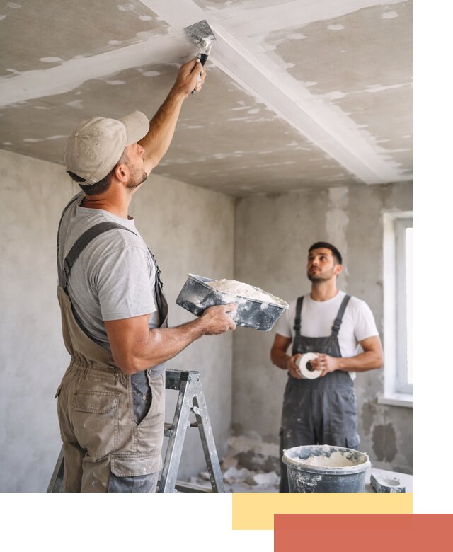 Обработка швов потолка ГКЛ в Нововоронеже: качественная заделка и шпатлевка