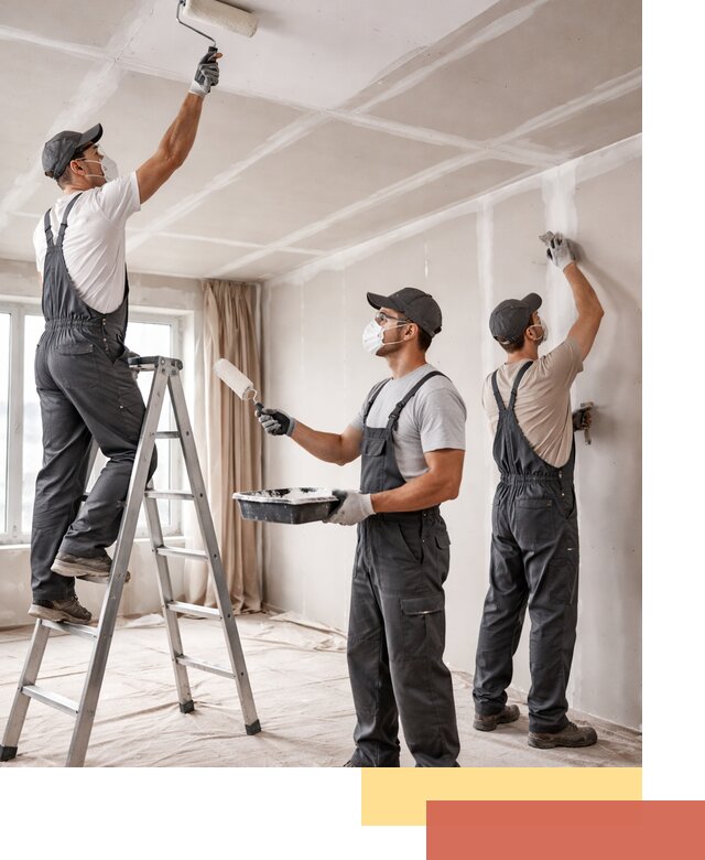 Покраска потолка из гипсокартона в Нововоронеже качественно и недорого