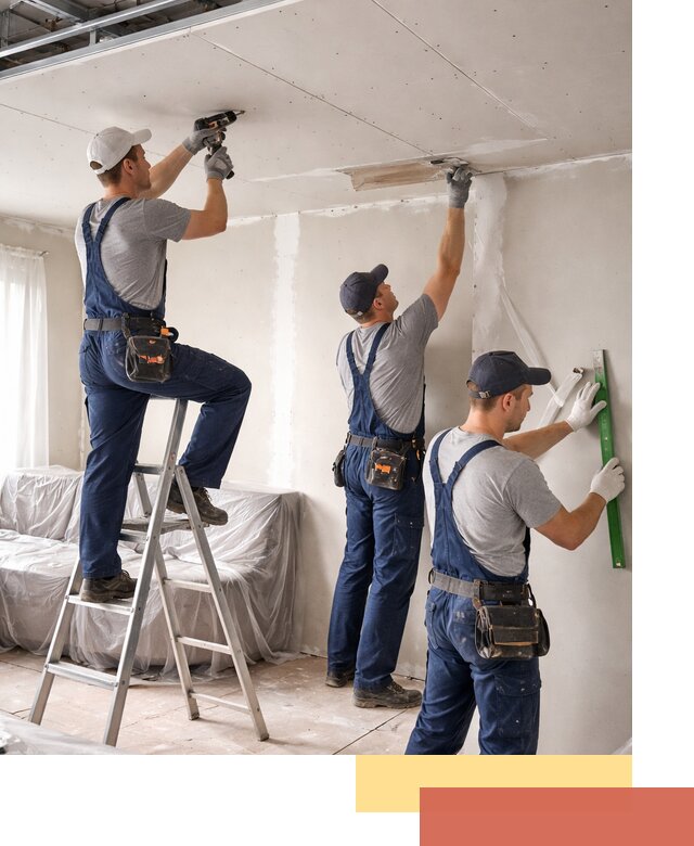 Профессиональная отделка потолка в Нововоронеже быстро и качественно