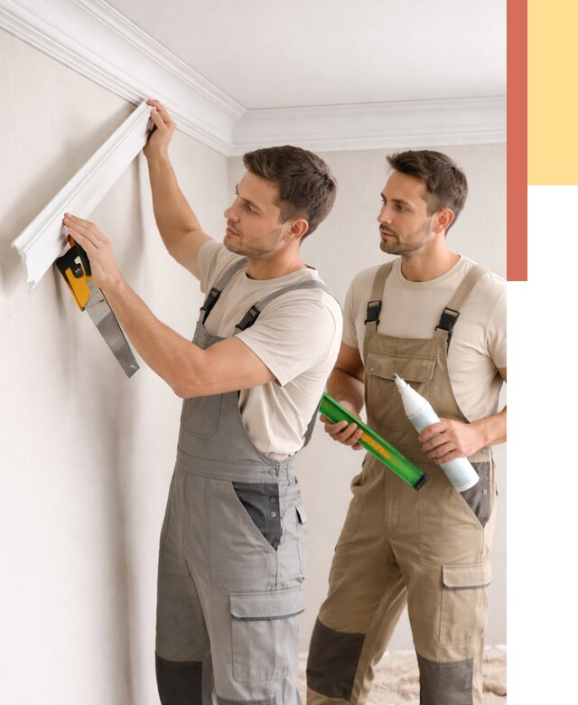 Монтаж потолочного плинтуса в Нововоронеже от 2328 руб. — быстро и недорого | ОТДЕЛОЧНИК-Нвв